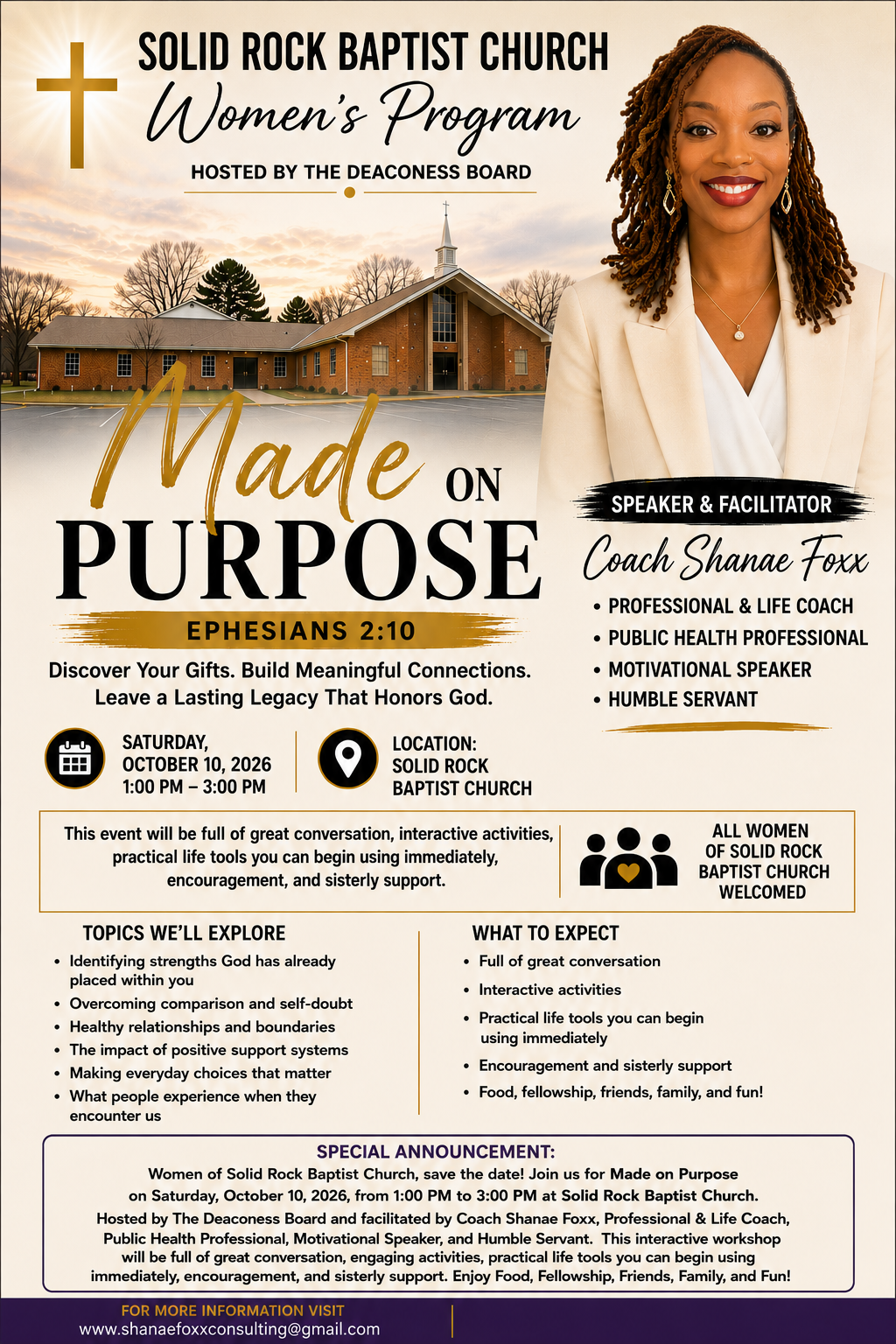 Shanae Foxx Consulting, LLC